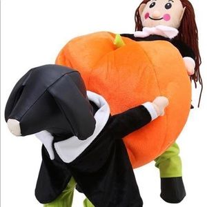 Dog pumpkin costume